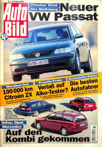 Deckblatt Auto Bild (07/1996)